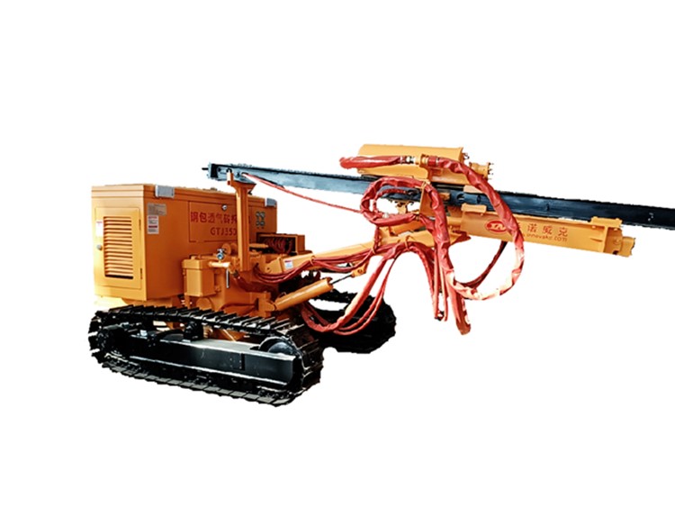 履帶式鋼包透氣磚快換機(jī)